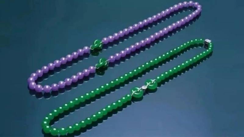 【疯了】69颗珠子估价5000万，平均一颗72万，翡翠珠串凭什么比手镯还贵！