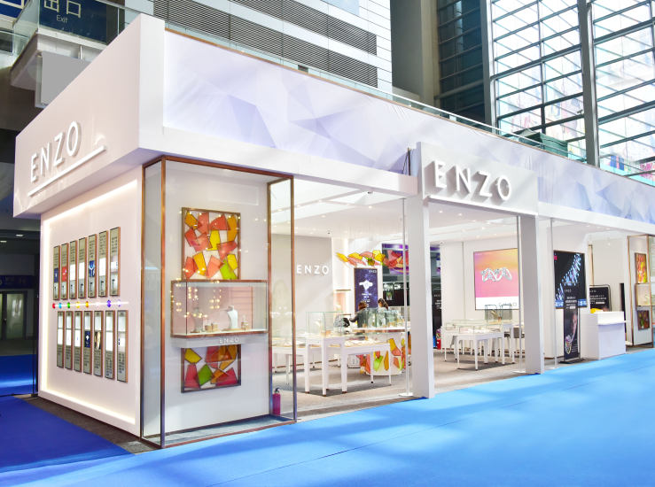 ENZO全新形象亮相深圳珠宝展，首次开放全国加盟业务